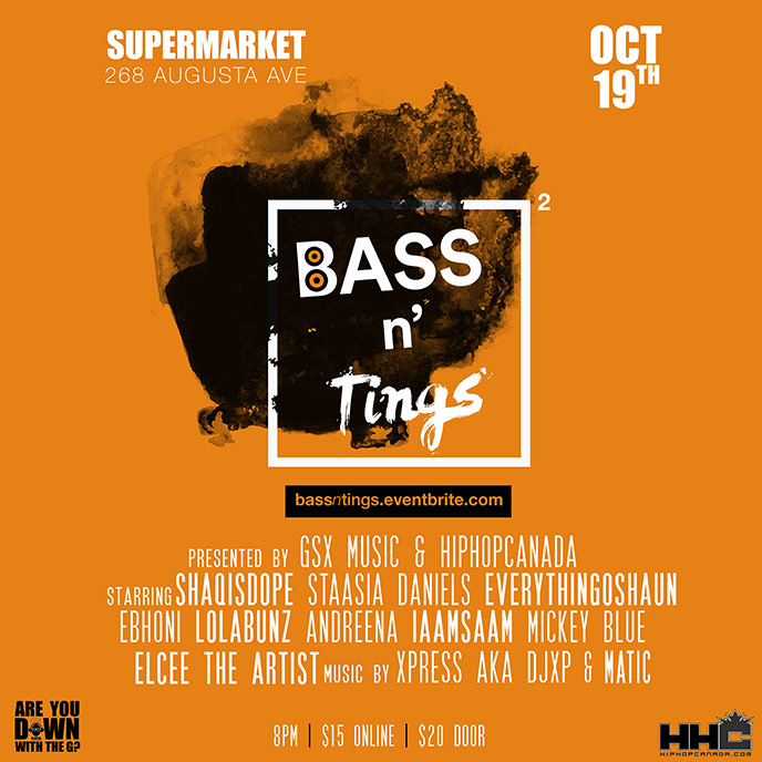 Bass N' Tings II returns Oct. 19 with ShaqIsDope, Staasia Daniels, EverythingOShauN & more