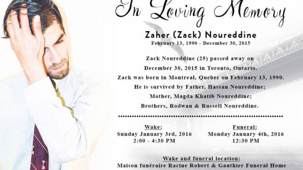 Zack Noureddine, HipHopCanada contributor and journalist killed in Toronto