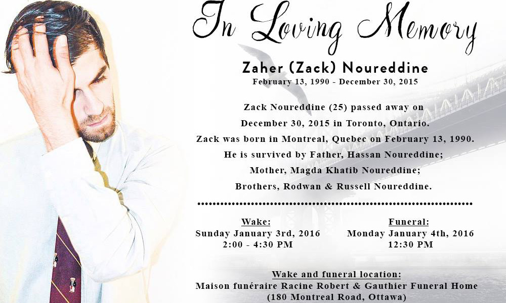 Zack Noureddine, HipHopCanada contributor and journalist killed in Toronto