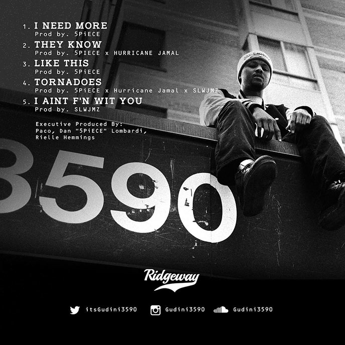 Back 4 Blood: Ridgeway's own Gudini returns with a new EP you won't want to miss