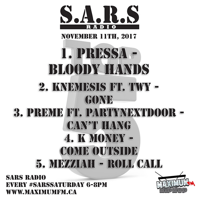 Listen to the latest from Toronto’s own SARS Radio: Episodes 106-108