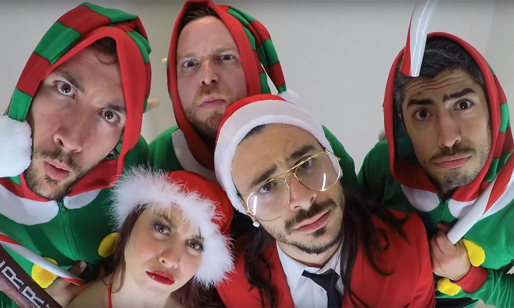 Montreal’s trap-rock crossover group ERA 9 drop's Santa’s Naughty List (XMAS Remix)