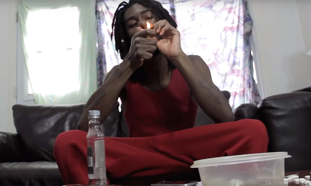Hellbound Bishop takes a Walk In his trap house for new video