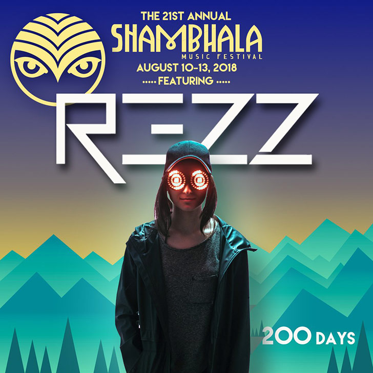 Shambhala Music Festival reveals first headliner for 2018 festival: REZZ