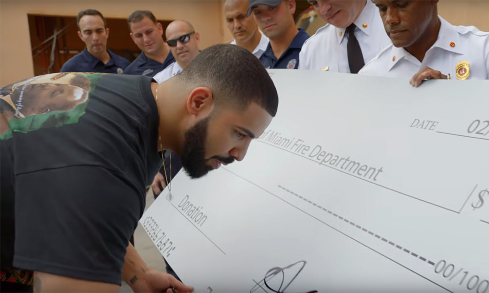 God's Plan - Drake donates more than $1M CDN in God's Plan video