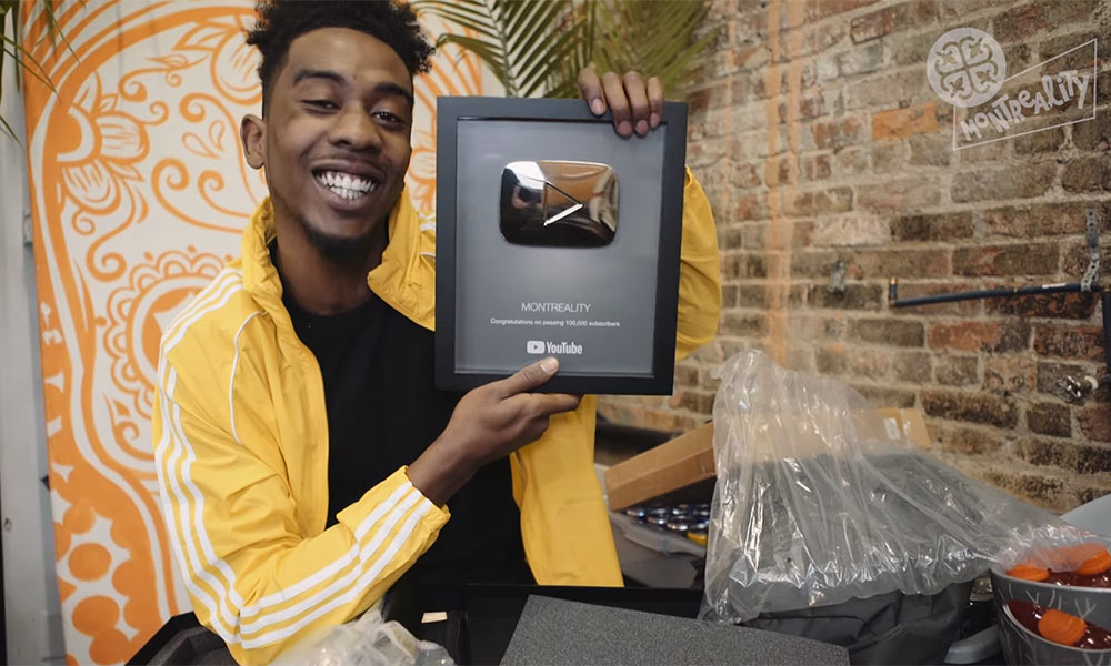 Montreality: DESIIGNER unboxes their YouTube Award, but thinks it's his