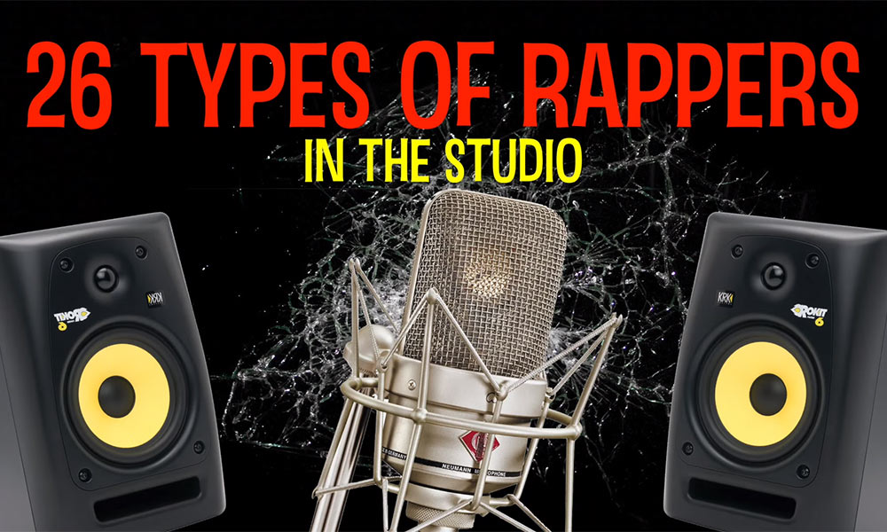 4Yall drops the hilarious 26 Types of Rappers in the Studio sketch