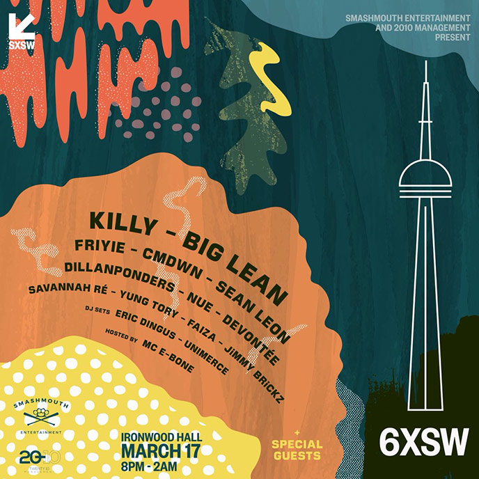 6XSW: Toronto talent to be showcased during SXSW on March 17