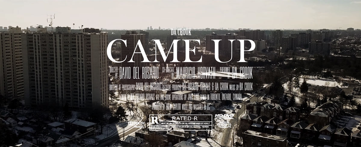 Check out the new Came Up video by Da Crook