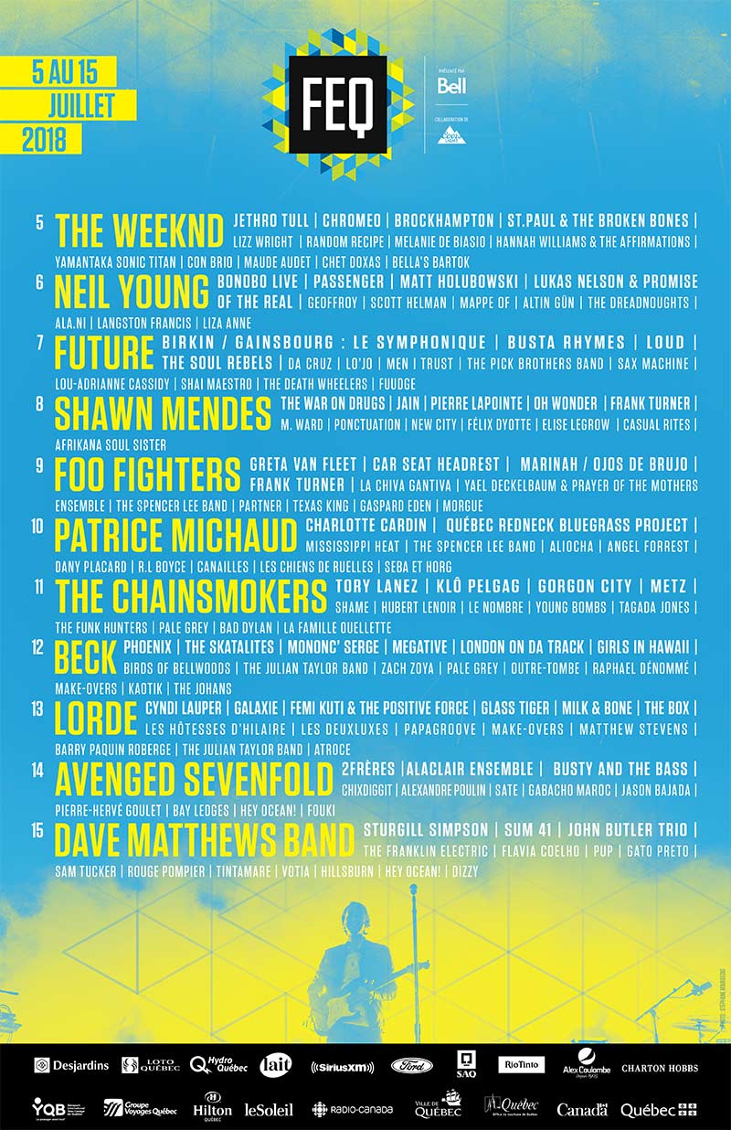 Festival d'été de Québec announces The Weeknd, Future, Loud and more
