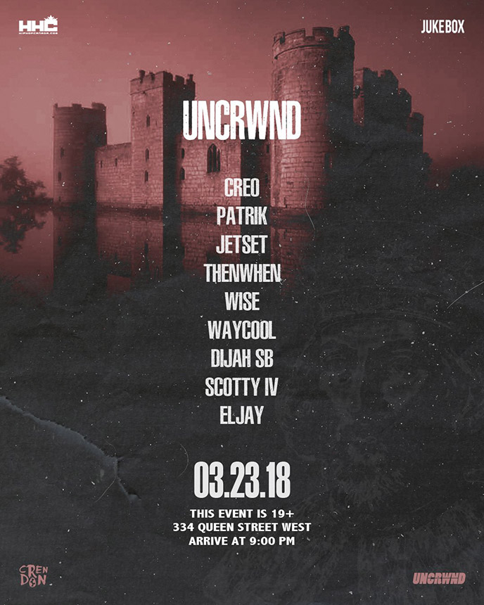 Lineup revealed for UNCRWND 7 going down Mar. 23