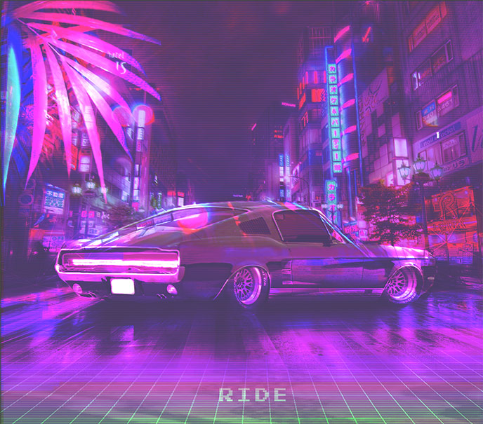Montreal artist Gaby Harvey releases the Ride single