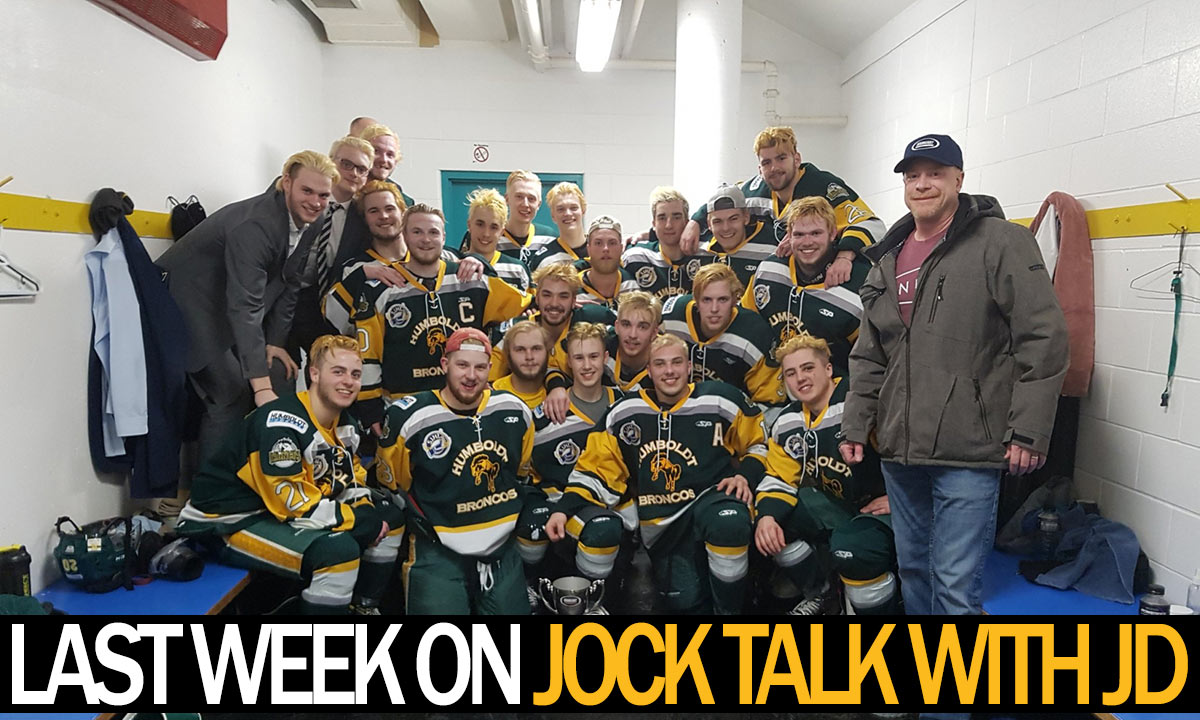Jock Talk with JD: NHL, NBA Playoffs, Andre Ingram, Jackie Robinson & more