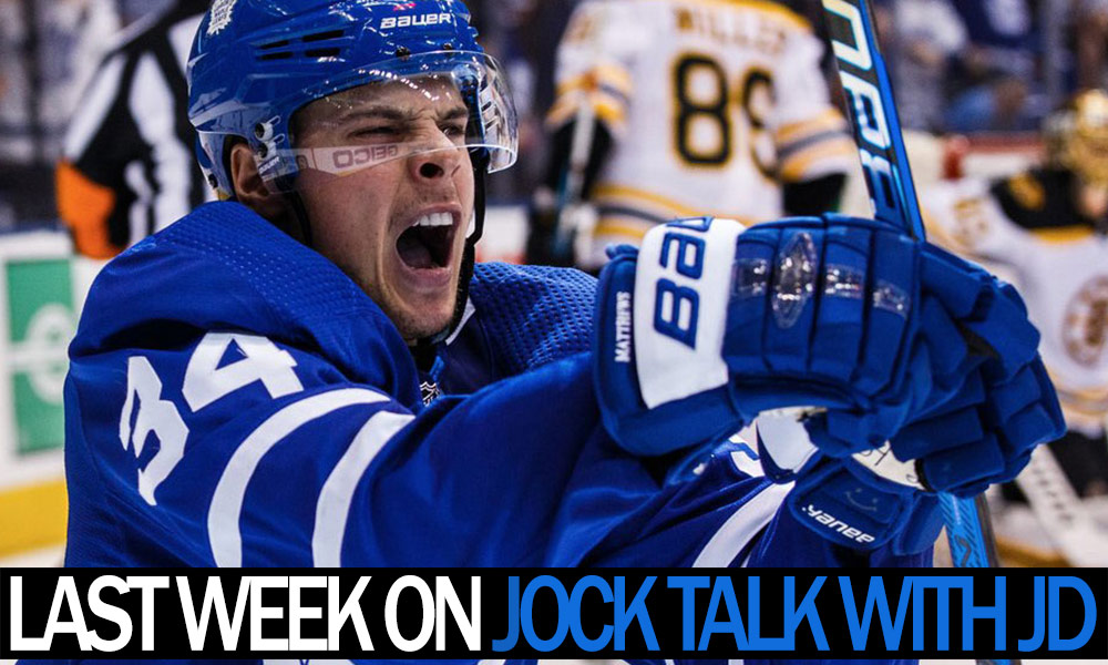 Jock Talk with JD: Raptors advance, Leafs are eliminated, Blue Jays and more