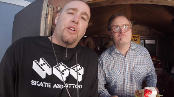 MrFinch and Knucklehead (T from TPB) drop the Trailer Park Song video