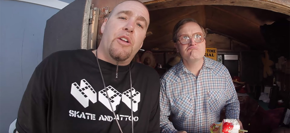 MrFinch and Knucklehead (T from TPB) drop the Trailer Park Song video