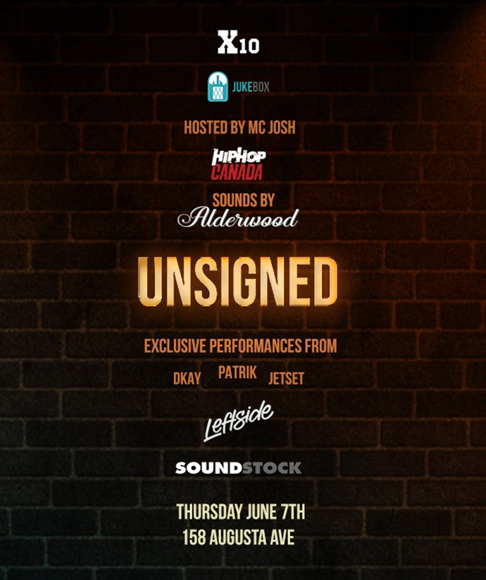 UNSIGNED to showcase Patrik, Dkay and JETSET; Dkay announces tour