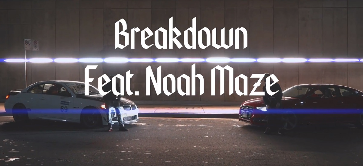 James Dean enlists Noah Maze for the Breakdown video