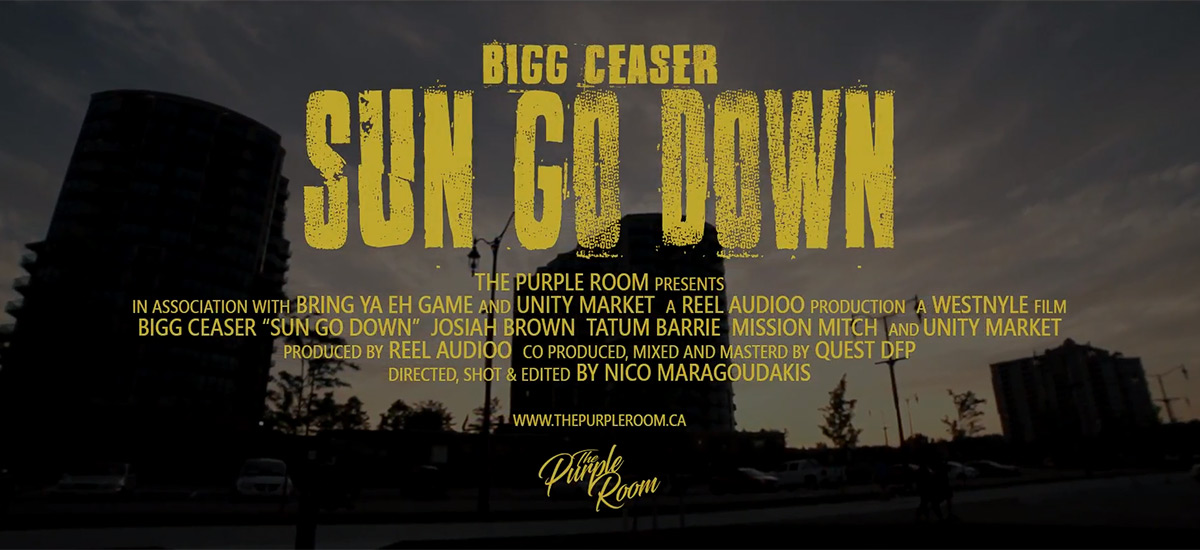Bigg Ceaser enlists Westnyle to direct Sun Go Down