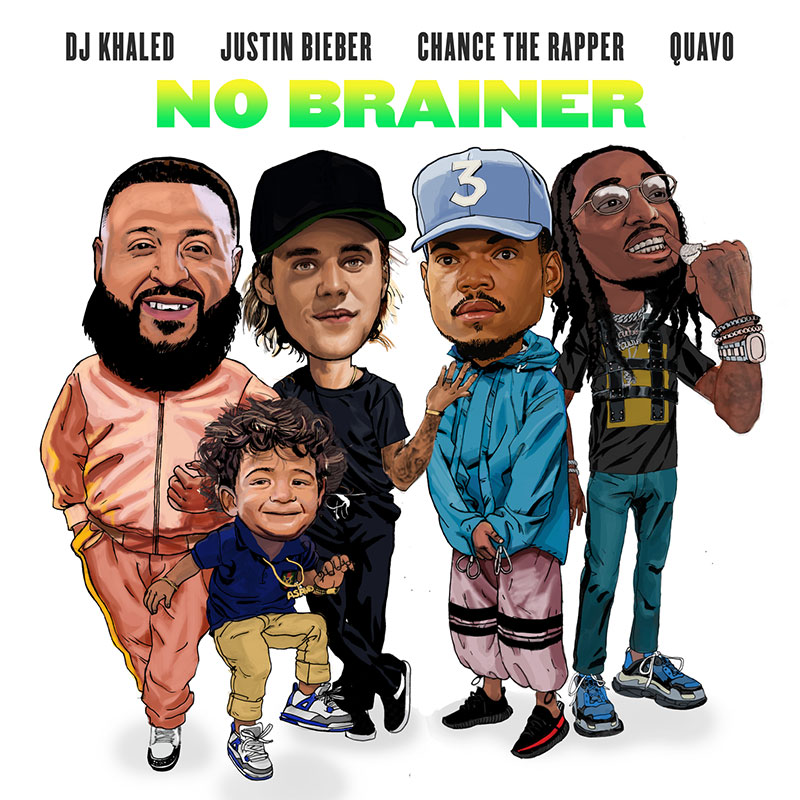 No Brainer: DJ Khaled single reunites Justin Bieber, Chance The Rapper and Quavo