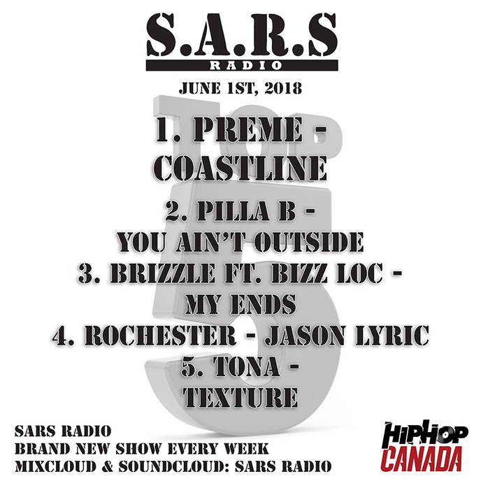Check out the latest from Toronto-based SARS Radio (Ep. 127-130)