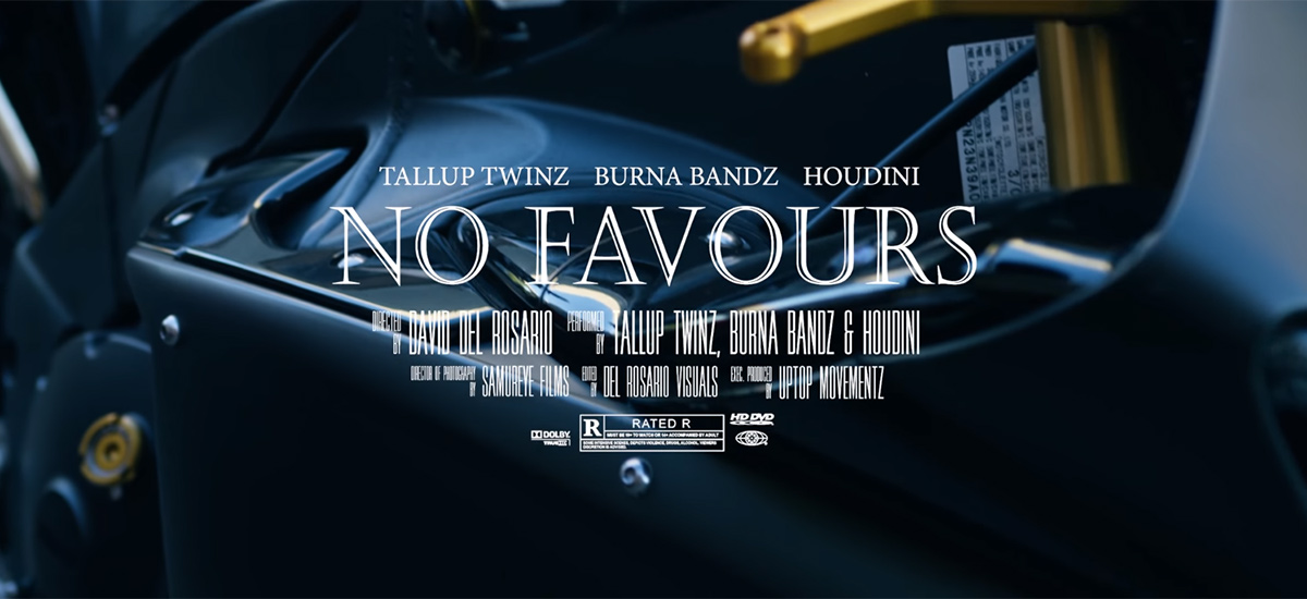 Tallup Twinz, Burna Bandz and Houdini drop No Favours video