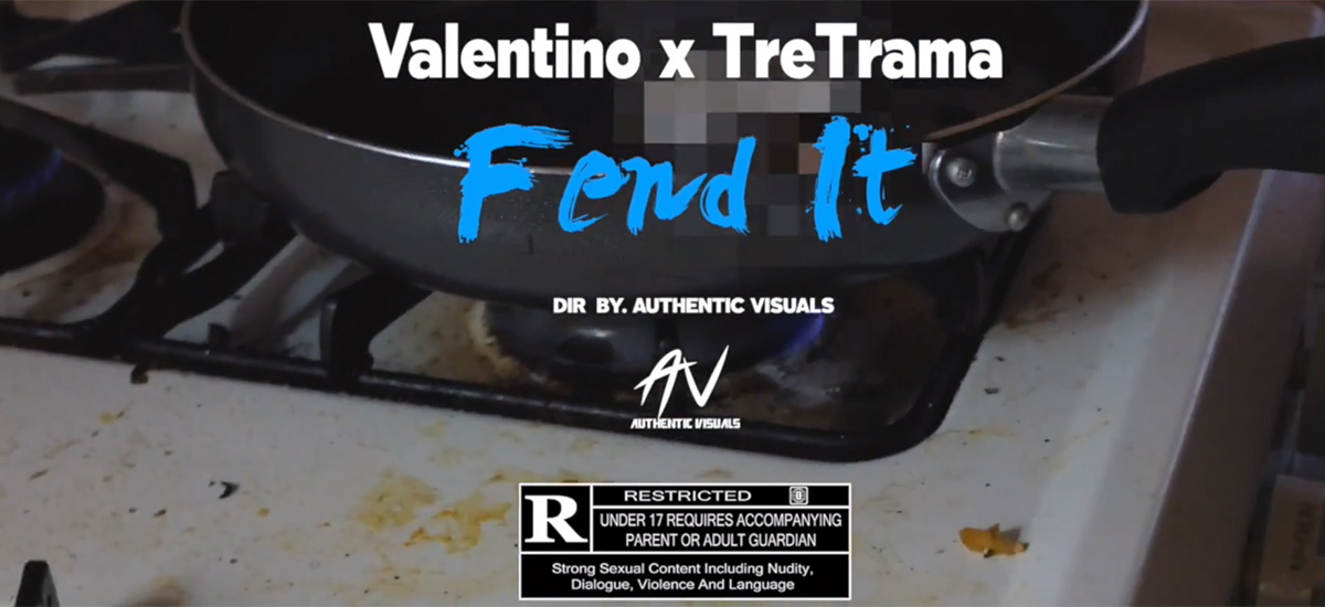 Valentino drops visuals for the TreTrama-assisted Fend It