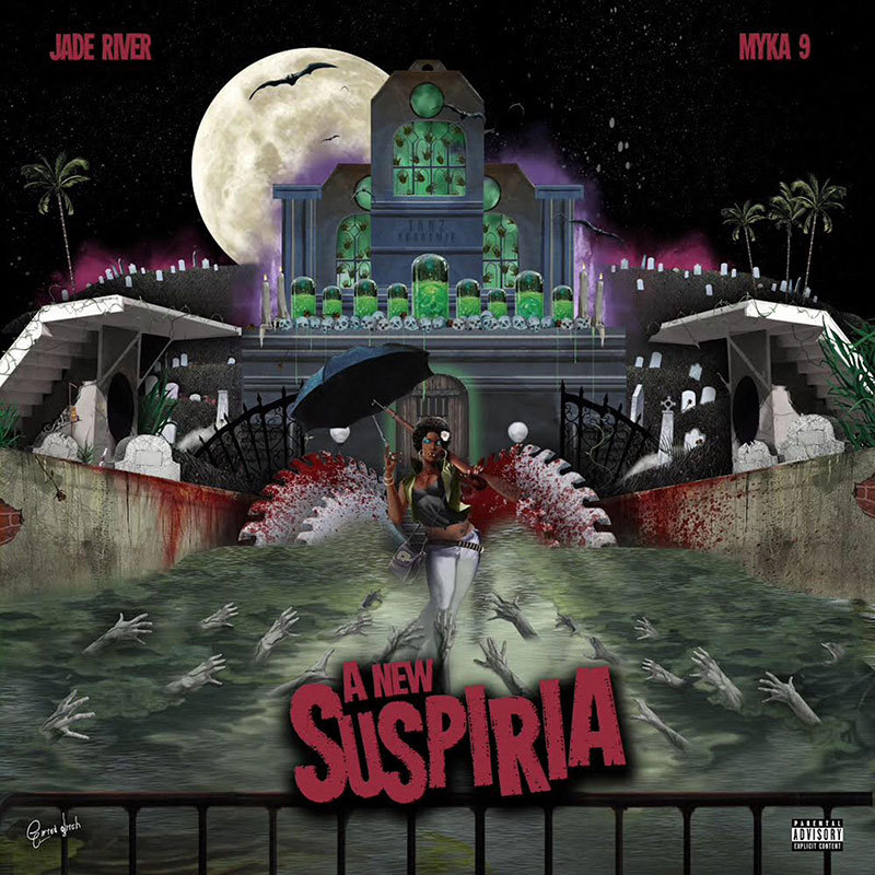 Producer Jade River and Myka 9 drop collaborative LP, A New Suspiria