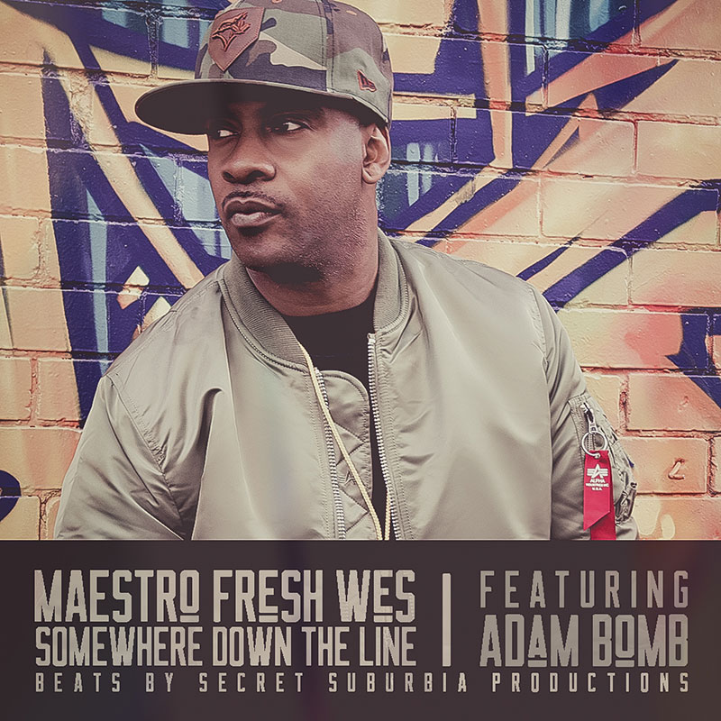 Somewhere Down The Line: Maestro Fresh Wes enlists Adam Bomb for single