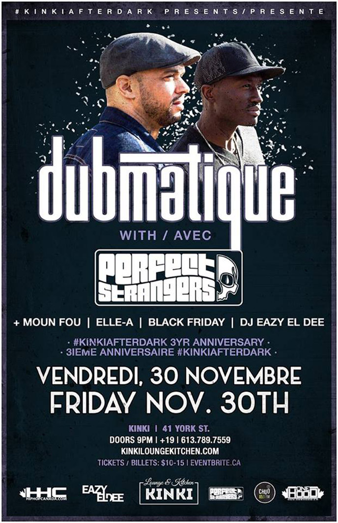 Nov. 30: Dubmatique to headline KinkiAfterDark 3rd anniversary party