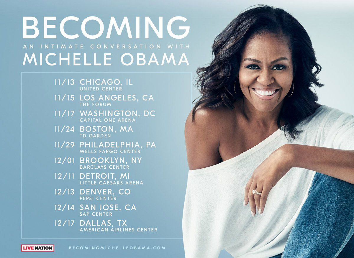 Questlove curates soundtrack for the Michelle Obama Book Tour