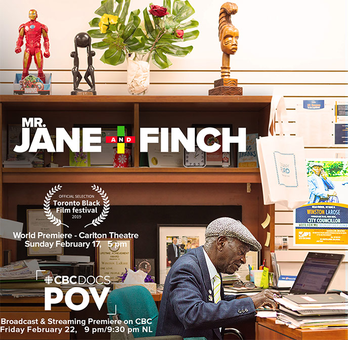 Mr. Jane And Finch documentary to make national television debut on CBC POV and Gems