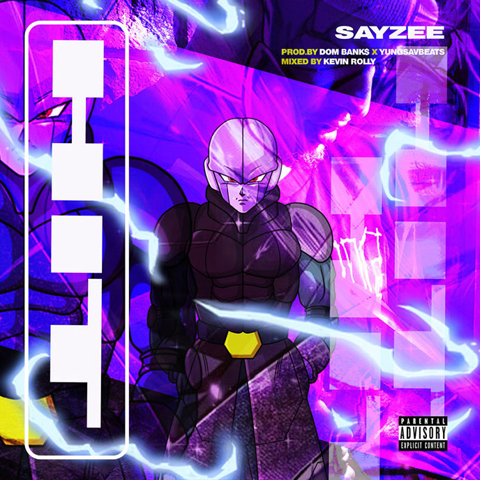 The artwork for the new single HIT by Sayzee