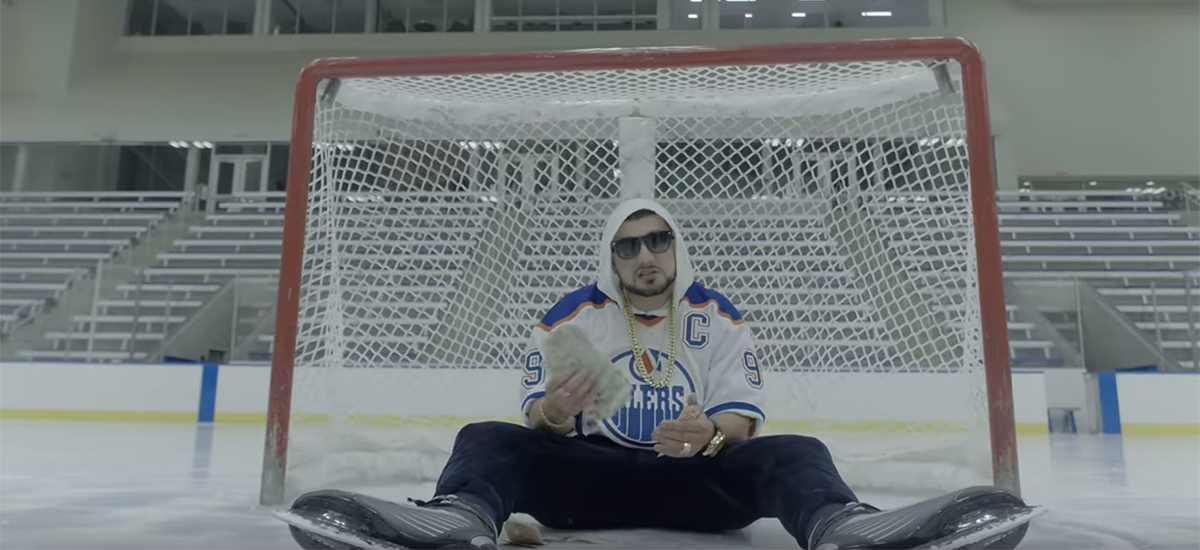 The Great One: Swisha T enlists Lil Windex for Wayne Gretzky video