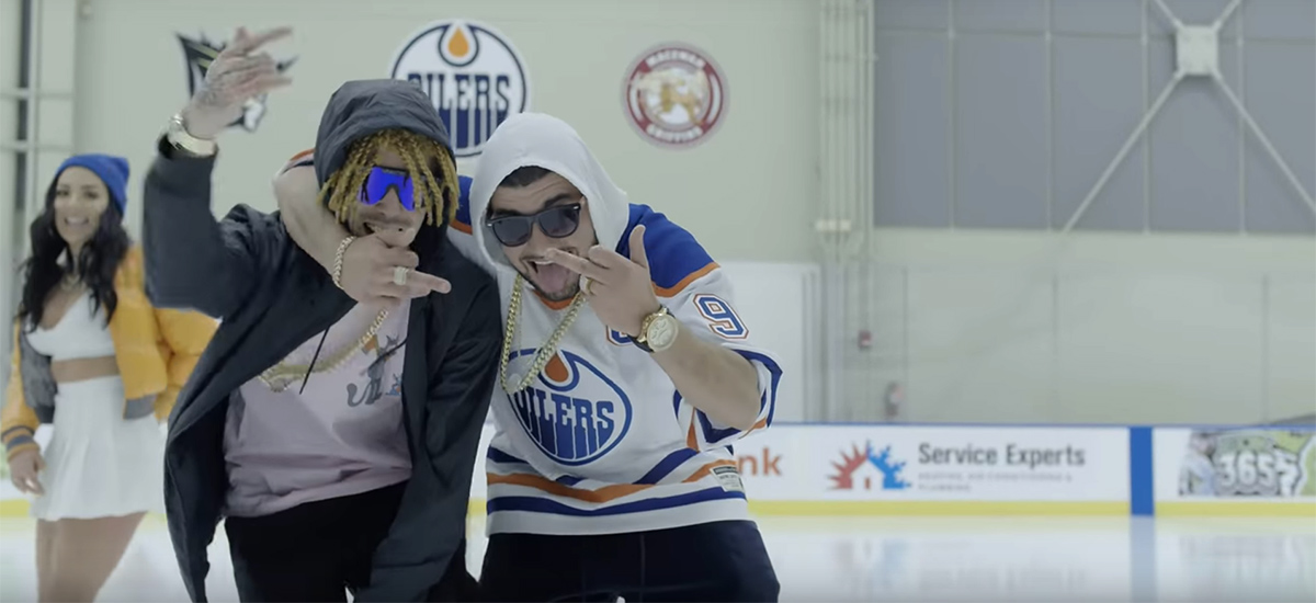 The Great One: Swisha T enlists Lil Windex for Wayne Gretzky video