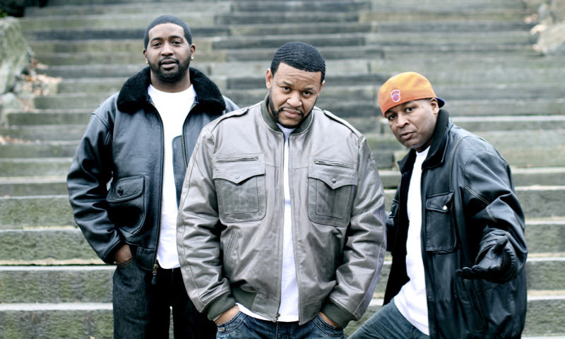 A photo of Bronx New York rap trio, The Legion.
