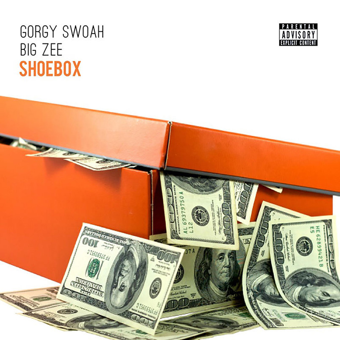 The artwork for the big ZEE single Shoebox which features Gorgy Swoah