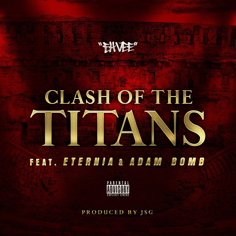 Eh Vee talks Clash of the Titans single featuring Adam Bomb and Eternia