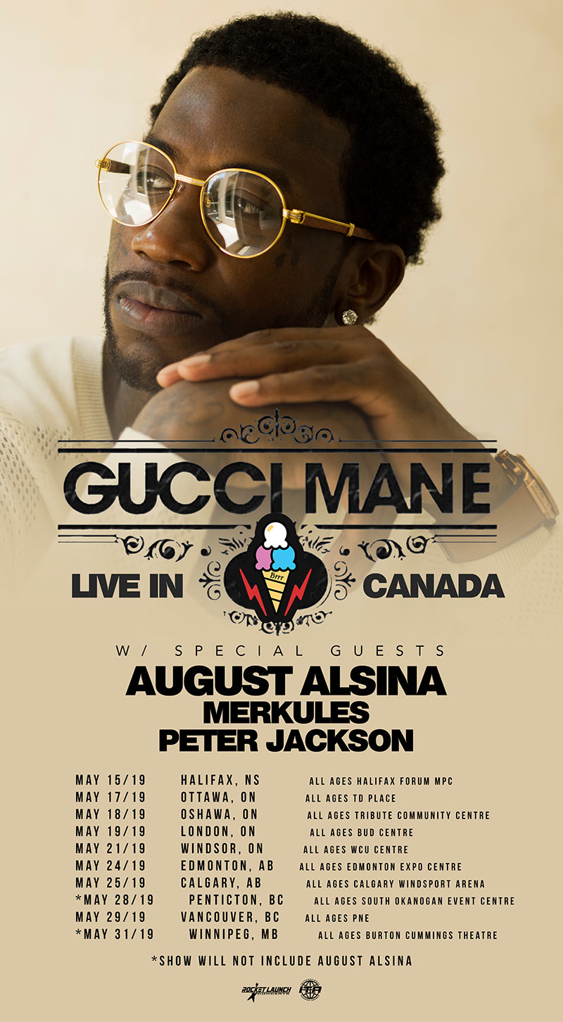 Gucci Mane announces 10-city Canadian starting in May | HipHopCanada