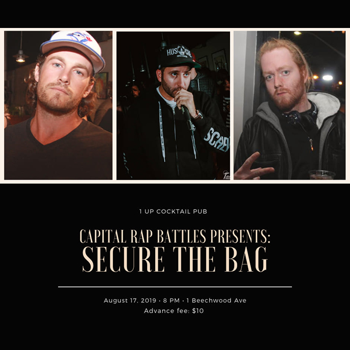 Secure the Bag: Next Capital Rap Battles event taking place Aug. 17 in Ottawa