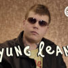 Yung Lean wearing sunglasses in a scene from his new interview with Montreality