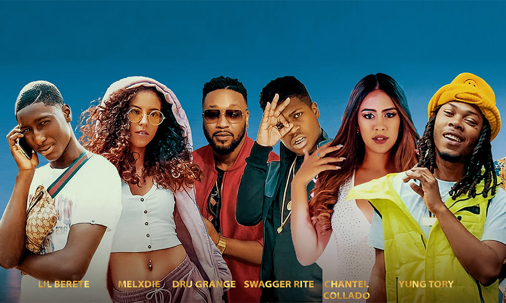 The image features a promotional image for TdotFest and features photos of Lil Berete, Melxdie, Dru Grange, Swagger Rite, Chantel Collado and Yung Tory.
