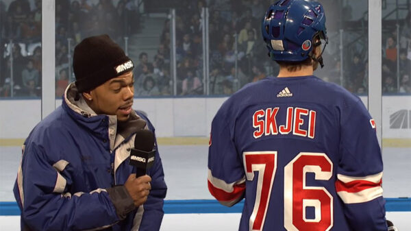 Chance the Rapper reprises role as Lazlo Holmes for NHL skit