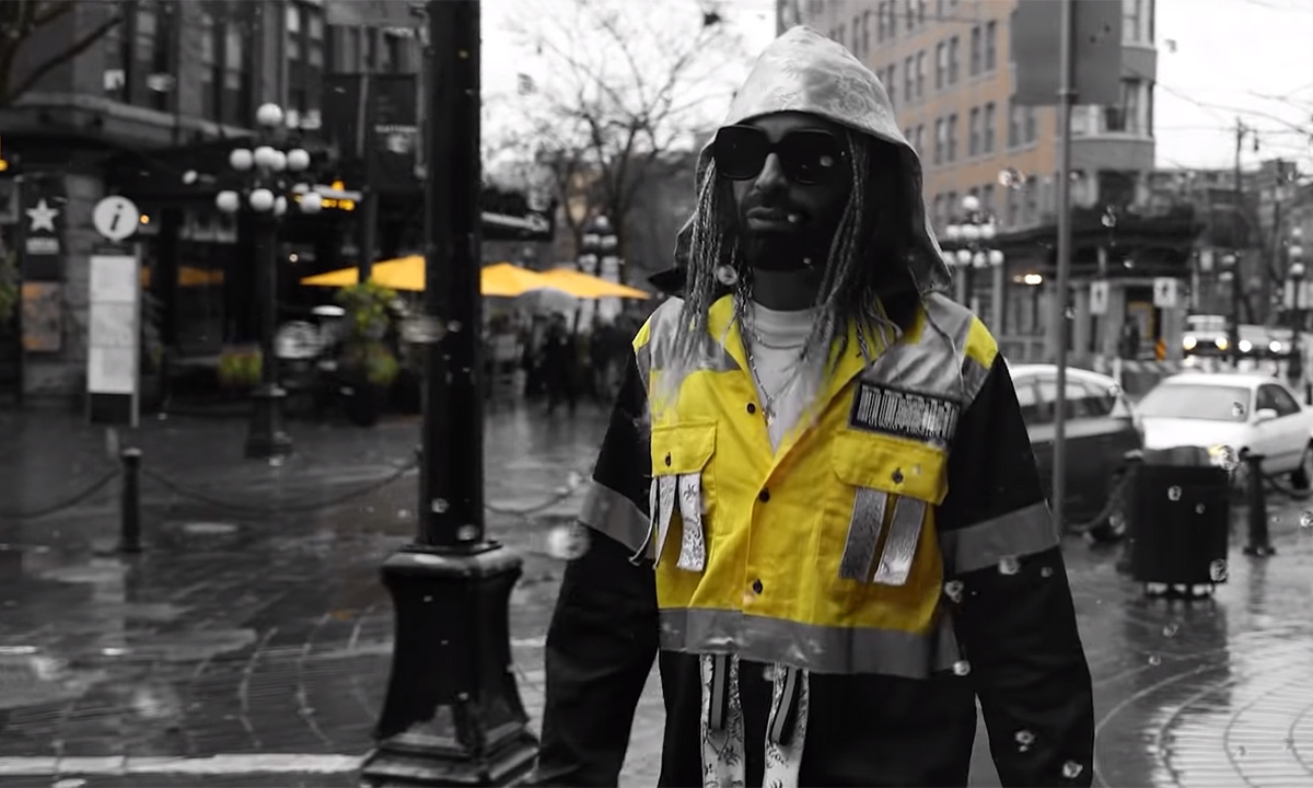 Eazy Mac in the Gastown music video