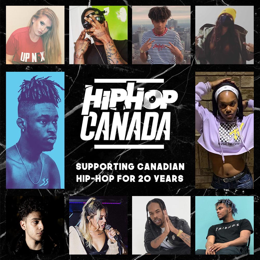 HipHopCanada: Top 10 artists tagged on our 2020 social media poll