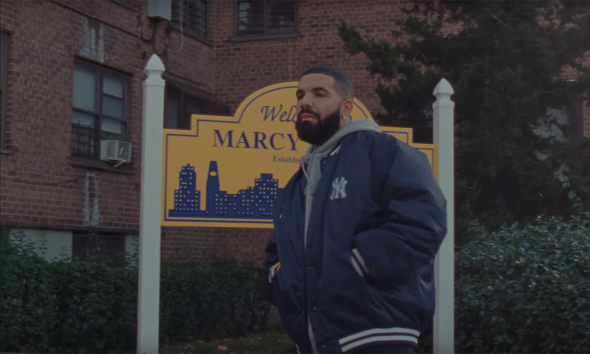 Drake in the When To Say When / Chicago Freestyle video