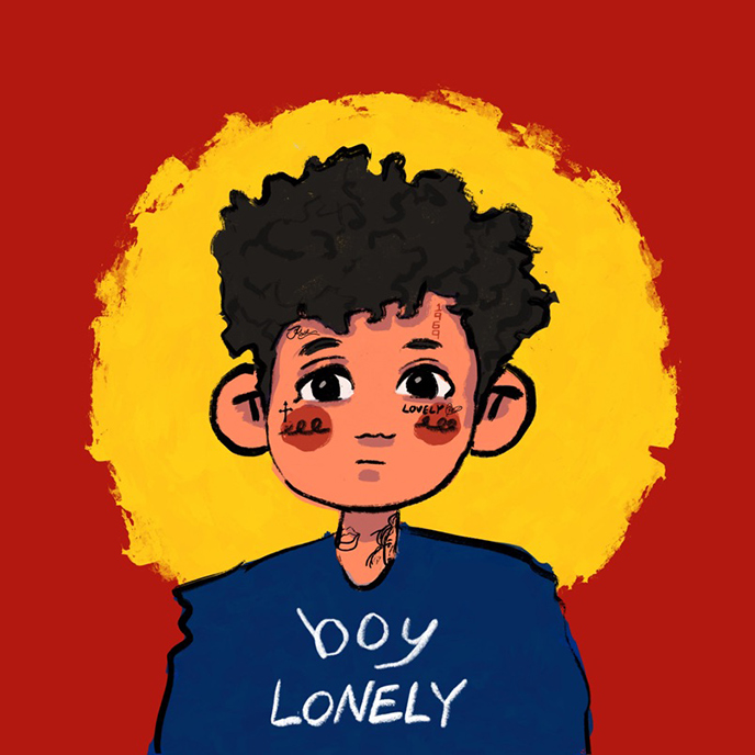 RUSSELL! (formerly D-Pryde) releases the 10-track boy lonely album