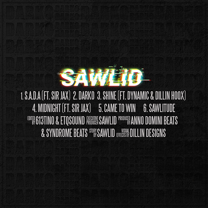 Ottawa rapper Sawlid enlists Sir Jax, Dillin Hoox and Dynamic for Darko EP debut