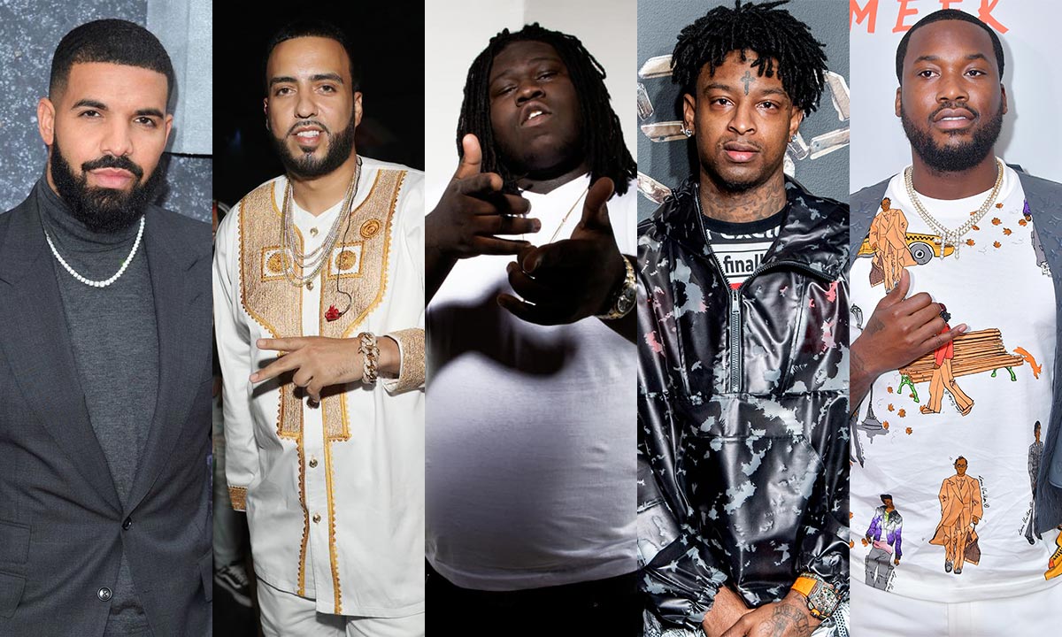 Drake, French Montana, Young Chop, 21 Savage and Meek Mill