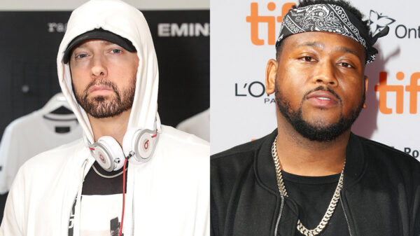 Eminem and Boi-1da, the producer of Not Afraid